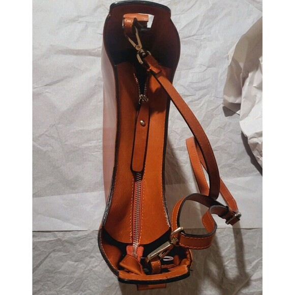 Gianni Conti Italy- *With Defects Shoulder- Crossbody Bag - Genuine Leather $185 - Picture 11 of 16